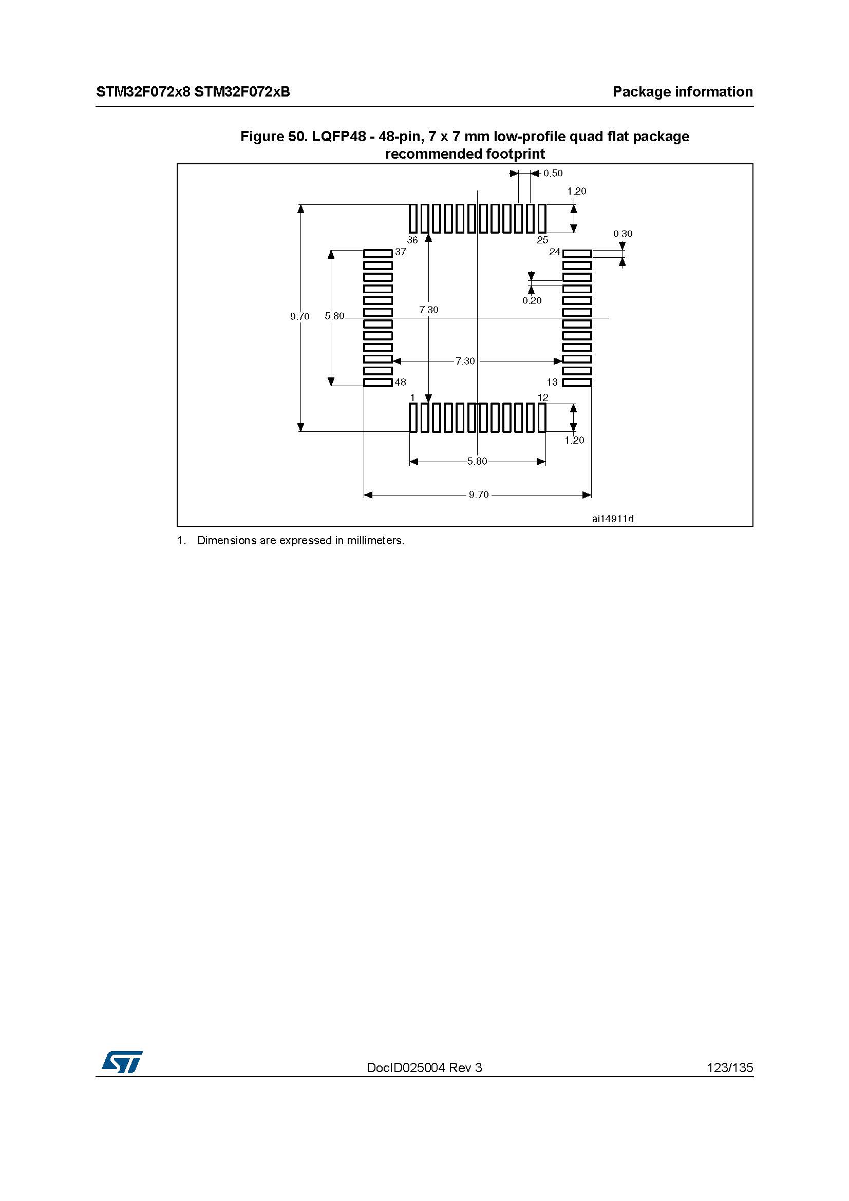 ST stmicroelectronics STM32F072RBT6 - Mainstream ARM Microcontroller USB Series MCU Microcontroller - Original genuine product - 图片 126