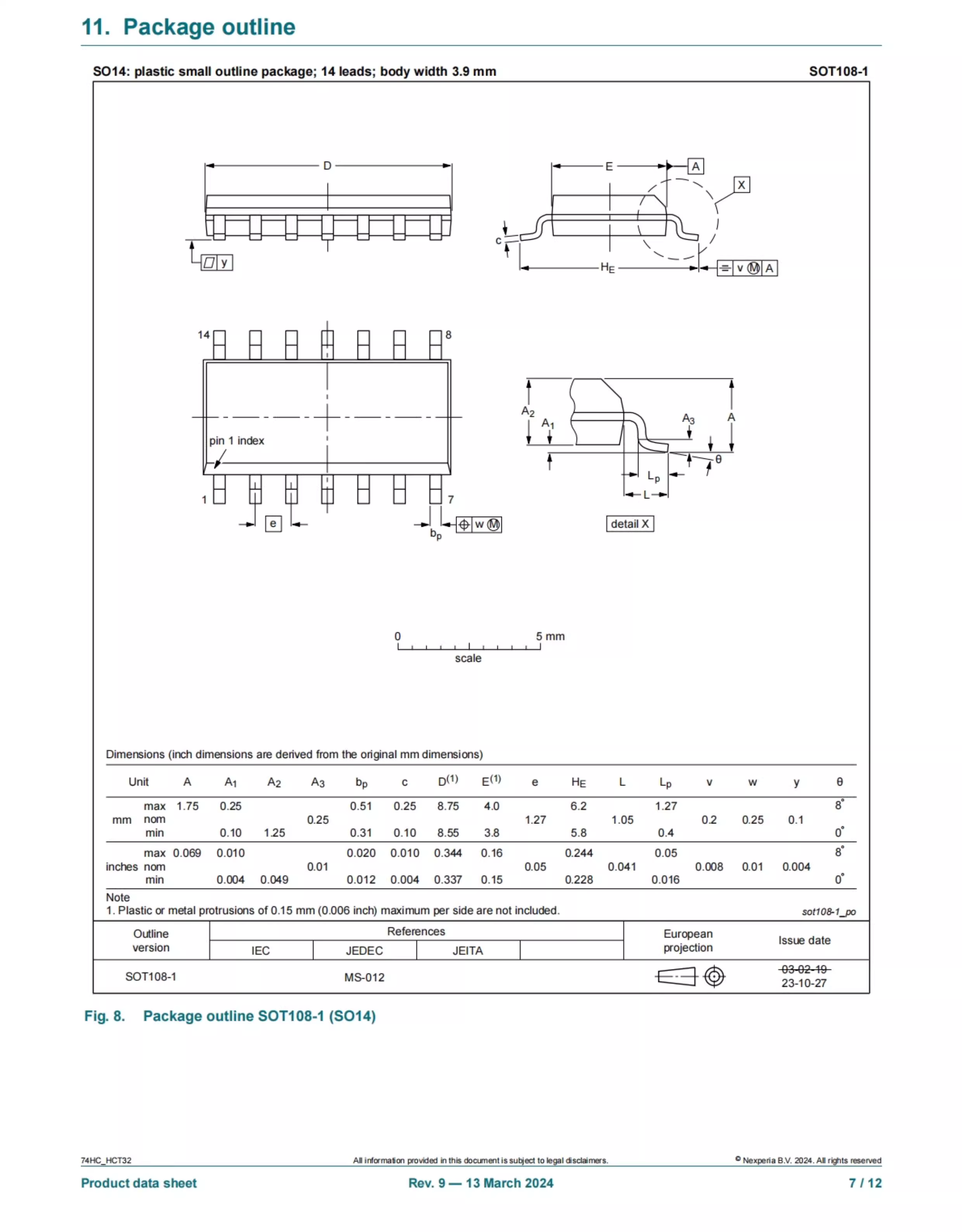 Original - Genuine - 74HC32D, 653 SOIC-14 - Surface Mount Logic Chip - In Stock - 图片 3